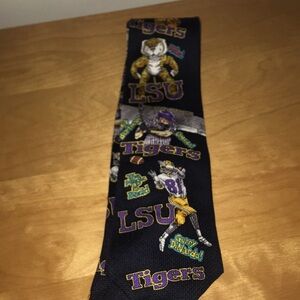 LSU neck tie